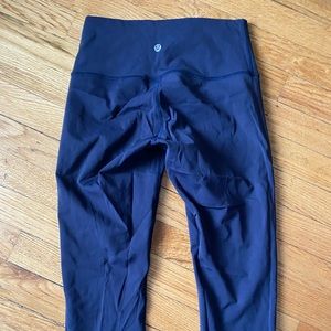 Lululemon Wunder Under HR 1/2 Tight *F